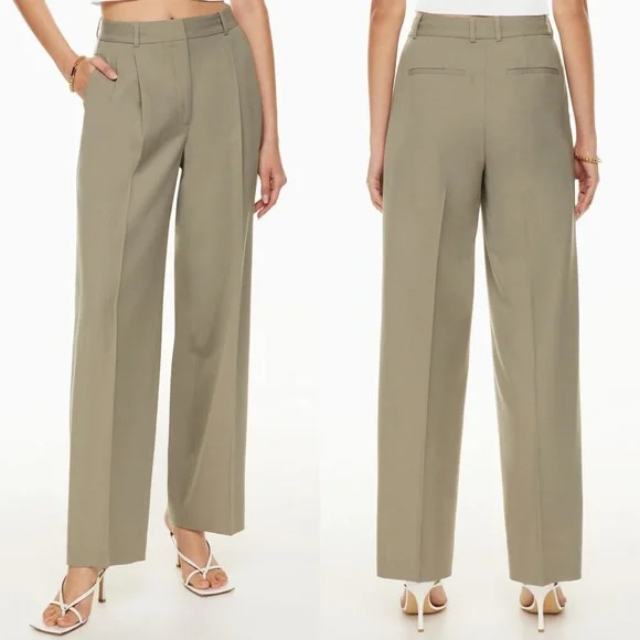 Aritzia Babaton Pleated Pant - Picture 8 of 9